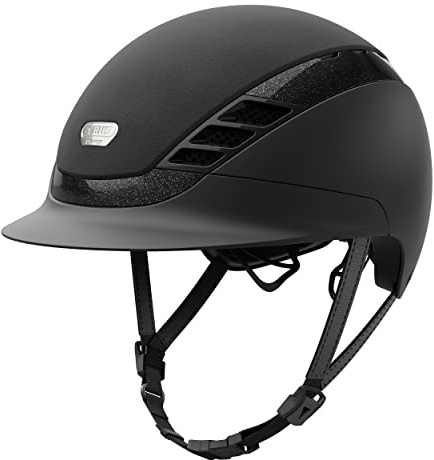 ABUS PIKEUR AirLuxe Supreme Reithelm Black, Größe:M