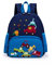 willikiva Netter Zoo Little 3d Rucksack Kinder Rucksack für Jungen und Mädchen Kleinkind Rucksack Wasserdichte Vorschule(Blau Auto)