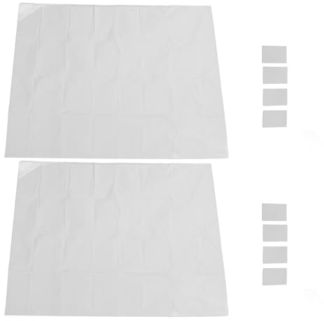 Bewinner Fenster Projektor Bildschirm 2er Set - HD Video Effekte für Weihnachten & Halloween, Einfache Montage für Fenster Innen & Aussen