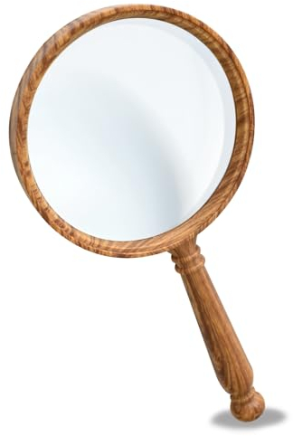 Lente D'ingrandimento Vintage, 10×100 mm, Infrangibile, per Lettura, Lente Ingrandimento Bambini, Hobby, Amanti dei Libri, Anziani, Scienziati, Ispezioni E Insetti