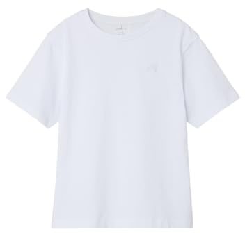 Name IT Jungen Nkmgreg Nreg Top Noos T-Shirt, Bright White, 122-128 EU