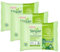 (3 Pack) Simple Kind to Skin Cleansing Biodegradable Face Wipes | 33 Wipes per Pack, Total 99 Wipes | Intantly Removes Waterproof Make-Up & Pollution.