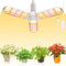 Esbaybulbs LED Pflanzenlampe E27 150W Pflanzenlicht LED Fächerform 180° Beleuchtung 414 LEDs Grow Light Vollspektrum Pflanzenlampen mit E27 Lampenfassung