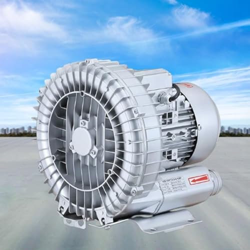 LSBHPPD Soffiatore Rigenerativo, Monofase 120w-1100w, Soffiante Ad Anello a Vortice Ad Alta Pressione, Soffiante a Canale Laterale, per Soffiaggio d'Aria O Aspirazione,1100W/1.48HP