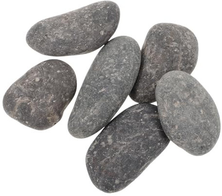 STOBOK 6stücke Glatte Diy-bastelsteine Zum Bemalen Für Junge Mädchen Flache Kieselsteine Steine Zum Malen Und Dekoration Steine Zum Basteln Und Ausstellen