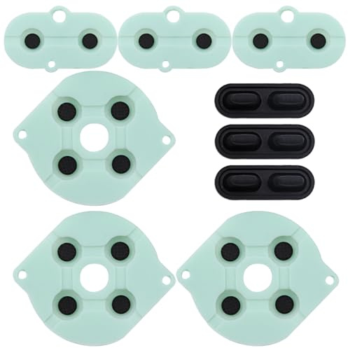 Hsthe Sea GBC Colla conduttiva AB Chiave Croce Chiave GBC Console di Gioco Chiave Pad in Gomma per Game Boy Color/Gameboy