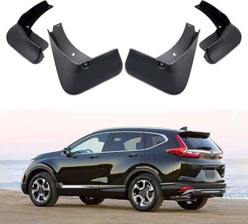 4 Pcs Gummi Schmutzfänger genau maßgeschneidert für Honda CRV 2017-2021, Spritzschutz Schlammklappen Schutzklappen Zubehör