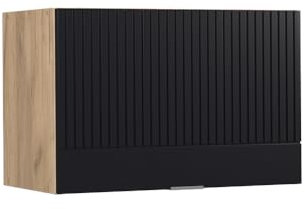 Vicco Hängeschrank Fame-Line, Schwarz gestreift, 60 cm Flach
