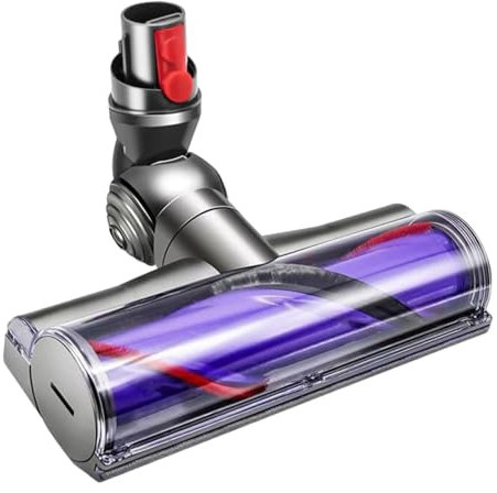 Chuancheng Direct Drive Cleaner Head for Dyson V12 Detect Slim V10 Digital Slim, Vacuum Head Attachment for Hardwood Floor Carpets Vacuum Cleaners Parts Rotatable Motorhead
