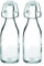 IBILI - Bouteille Vintage, 0,25 L, Verre, Réutilisable, Modèle Aléatoire (Lot de 2)