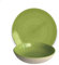 MA MAISON Servizio Piatti Sunflower 12 Pezzi in Ceramica Set Piatti per 6 Persone Idea Regalo - 6 piatti piani, 6 fondi -Tavola e Cucina Colorato per Lavastoviglie (VERDE)