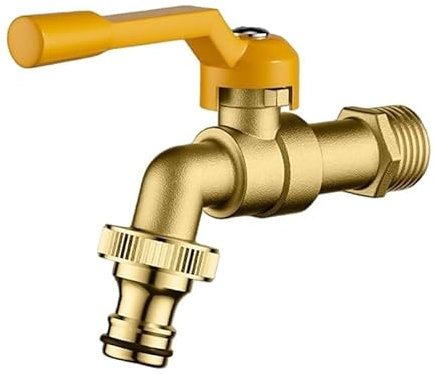 Garden Athusiasts Choice Robinet d'extérieur robuste antigel Installation simple (rouge)