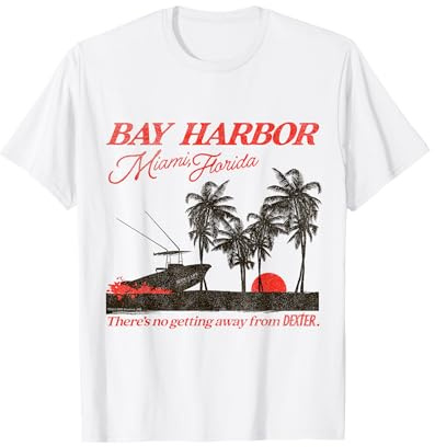 Offizielle Dexter TV-Show Bay Harbor T-Shirt