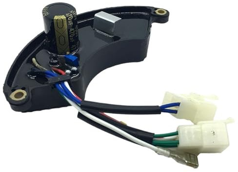 BGFIVKAD Stabilizzatore for generatore a Benzina trifase AVR da 5 kW, 6,5 kW e 8 kW, 5,5 kVA, 8 Fili