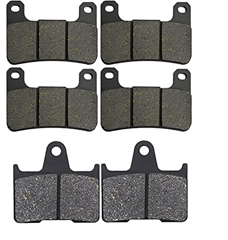 Motorrad Bremsbeläge vorne und hinten für GSXR 600 GSXR600 GSXR 750 GSXR750 GSXR 1000 K4 K5 Radial Bremssattel 2004 2005 OUSDUO(1 Set)