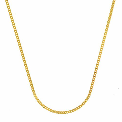 Goldkette Panzerkette Länge 55cm - Breite 1,1mm - 585-14 Karat Gold