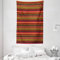 ABAKUHAUS aztekisch Wandteppich und Tagesdecke, Vintage Peruanische Motive aus Weiches Mikrofaser Stoff Waschbar ohne Verblassen Digitaldruck, 140 x 230 cm, Fuchsienfarben Rot