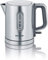 SEVERIN Wasserkocher mit Wasserstandsanzeige, kompakt schnell und BPA-frei, 2400 W, 1 Liter, Edelstahl-gebürstet, WK 3415