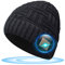 Cappello Bluetooth 5.0 Idee Regalo Donna e Uomo, Natale Originali Berretto Musicale, Ricaricabile Mantenere Lavabile Invernali Cappellino con Cuffie, Avvento per Lui e Lei