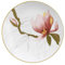 Royal Copenhagen Flora Teller Magnolie, 19 cm, Weiß/Mehrfarbig