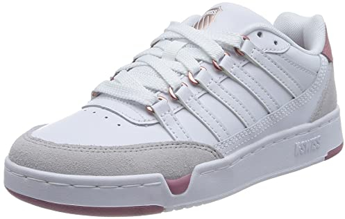 K-Swiss Damen Set PRO Sneaker, White/Foxglove, 37 EU
