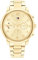 Tommy Hilfiger Multi Zifferblatt Quarz Uhr für Damen mit Goldfarben Edelstahlarmband - 1782525