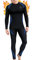 Thermounterwäsche Herren, Skiunterwäsche Winter Thermowäsche Set Funktionsunterwäsche Warm Weich Funktionswäsche atmungsaktiv Thermo Unterwäsche Thermounterhemd Thermounterhose für Männer Blau S