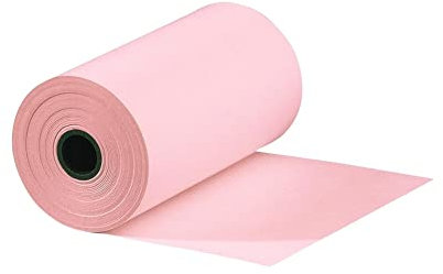 LPF LE PETIT FOURNISSEUR - 50 Bobines Thermiques TPE 57x40x12mm (Rose) - Sans Bisphénol A - Label FSC - Impression Garantie 10 Ans - Compatibles Ingenico, Verifone et Terminaux Carte Bancaire