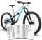 unleazhed Bike Protection BP01 Frame Monstera Black GLÄNZEND| Rahmenschutzfolie für Mountainbikes | Made in Germany | 35 -teiliges komplett Rahmenschutz-Set | extrem reißfest