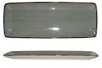Tarrington House Teller Noromi, rechteckig, grau, 31,2 cm