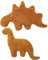 tiopeia 2 Stück Dino-Nugget-Kissen,Dino Chicken Nugget Plüschtier, Chicken Nugget Kissen Stofftier,Dino Chicken Nuggets Kissen Kuscheltier Plüschtiere für Kind
