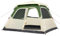 vidaXL Kuppel Familienzelt 6 Personen, Campingzelt mit Quick-Release-System, Gartenzelt mit E-Anschluss, Kuppelzelt, Grün 190T Polyester