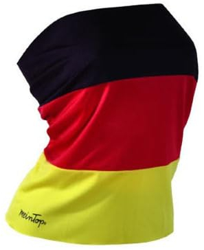 Taffstyle TOP Rock Deutschland Fahne Fanartikel Frauen Mädchen Trikot EM WM Fussball Basketball Handball Eishockey Deutsche Flagge Deutschlandfahne Größe L
