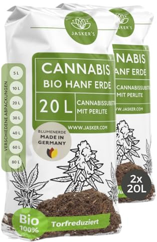 Bio Cannabis Erde 40 L - Mit Perlite