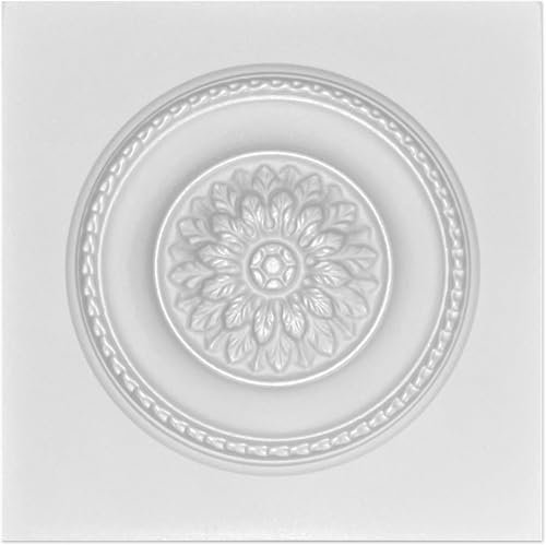 3D Paneele, Polystyrol Paneele, Deckenpaneele, 3D Wandpaneele, Dekoren, Decken - Wandverkleidung, 3mm dick - 50x50cm / 25m² - 100 Stück (0836)