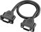 Fhkpsqkcn Câble adaptateur VGA 15 broches femelle haute résolution VGA (3 + 6) femelle vers femelle 30 cm pour PC