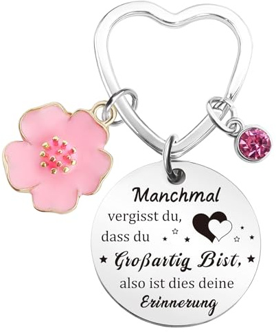 Geschenke für Frauen & Beste Freundin & Teenager Mädchen 8 9 10 11 12 13 jahre, Schlüsselanhänger Geschenke für Kommunion Konfirmation Jugendweihe, Ostergeschenke, Geschenk Valentinstag Für Sie