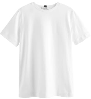 NEXT Damen Standard Schweres T-Shirt mit Rundhalsausschnitt
