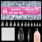 BUTBU Medium Mandel Nägel Tips, 600 Stück Falsche Nagelspitzen, Soft Gel Tips, Full Cover Nail Tips Set, 12 Größen Künstliche Gel Nail Tips, für Nagelverlängerung & Nail Art DIY Nagelstudio zu Hause