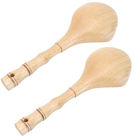 Cabilock 2piezas Cucharón De Agua Mango Pala De Madera Para Regar Jardín Resistente y Duradero