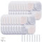 16-Pack Cat Water Fountain Filter Compatible with Catit Pixi Water Fountain Filter Replacement Triple Action Water Filters, 4 Pump Tubes 1 Hard Brush