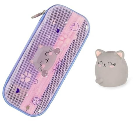 LEGAMI - Wonderwow Federmäppchen Kitty mit Radiergummi