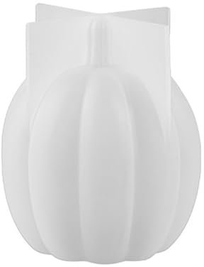 Stampo per candele a forma di zucca, in silicone, a rilascio facile, in silicone per gesso, ornamenti in gesso e candele per aromaterapia