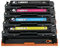 GFJHFDCR 4 Pack kompatible Toner-Patronen CRG-054 Kompatibel mit LBP621CW LBP623CDN LBP623CDW IC MF641CW MF643CDW MF645CX NO CHIP