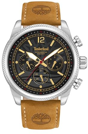 Timberland - Armbanduhr Henniker II - Quartz Uhrwerk - Gehäusebreite: 46 mm - Edelstahl - 5 ATM