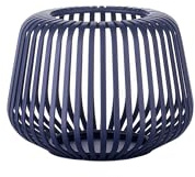 blomus Laterne LITO | Farbe Ocean Cavern | Größe XS | Stahl pulverbeschichtet | L 14 x B 14 x H 10 cm | design von Nina Thöming | filigran & robust | aus pulverbeschichtetem Stahl
