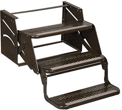 Elkhart Tool & Die 1224-9 Standard Triple-Camper Trittstufe mit 61 cm breiter Trittfläche – 57,8 cm lang, 22,9 cm Erhöhung