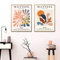 YHJJ Poster Bild Henri Matisse Ausstellung Poster Kreativ Ausgeschnitten Gemälde Galerie Bilder Wohnzimmer Dekor2 Stück 50x70cm ohne Rahmen