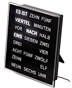 AMS 1232 Tischuhr Design