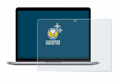 BROTECT Entspiegelungs-Schutzfolie für Apple MacBook Pro M1 13 2020 Matte Displayschutz-Folie, Anti-Reflex, Anti-Fingerprint